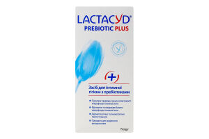 Засіб для інтимної гігієни з пребіотиками Prebiotic Plus Lactacyd 200мл