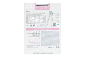 Колготки женские Conte elegant Active soft 40den 4 nero
