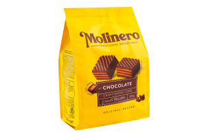 Вафлі з смаком шоколаду 200г Molinero