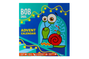 Набор конфет с игрушками Адвент-календарь Bob Snail к/у 97г