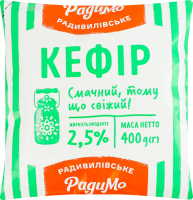 Кефір 2.5% РадиМо м/у 400г