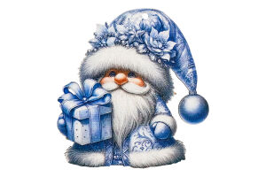 Прикраса новорічна Mislt Фігурка казкова 2Д дерев