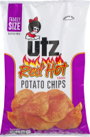 Utz Red Hot Potato Chips Family Size