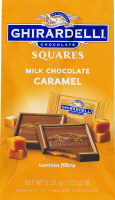 Ghirardelli Milk Chocolate Squares Caramel
