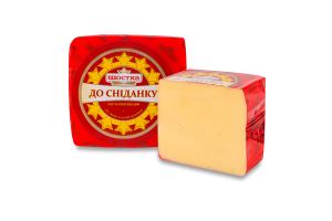 Сыр 30% полутвердый К завтраку Шостка кг