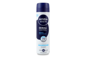 Антиперспирант спрей Защита и экстракомфорт Дерма контроль Nivea Men 150мл