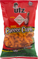 Utz Baked Cheese Curls Spiked with Tabasco