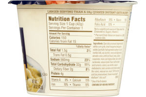 Quaker Instant Grits Butter