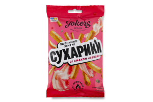 Сухарики пшенично-ржаные Бекон Jokers м/у 60г