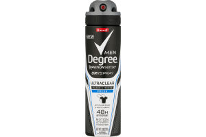 Degree Men Dry Spray Antiperspirant Ultraclear Fresh