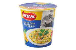 Макароны быстрого приготовления Карбонара Reeva ст 70г