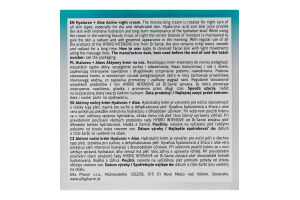 Крем д/обличчя Hydro Intensive Гіалурон+алое активний нічний 50мл Dr.Sante