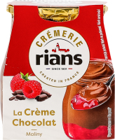 Десерт Rians кремовий шоколад малина 5%