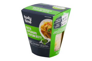 Паста Карбонара с соусом Песто Tasty Time к/у 220г