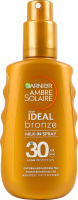 Спрей-молочко сонцезахисний водостійкий для шкіри тіла та обличчя SPF 30 Ідеальна засмага Ambre solaire Garnier 150мл
