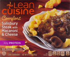 Lean Cuisine Comfort Salisbury Steak with Macaroni & Cheese