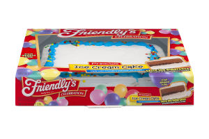 Friendly's Ice Cream Cake Premium Vanilla and Chocolate