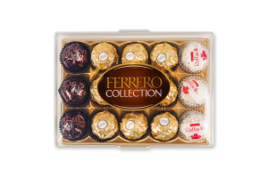 Набір цукерок Rocher Rondnoir Raffaello Ferrero Collection п/у 172г