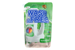 Гель д/прання Гірська свіжість універсальний 2000г д/п Wash&Free