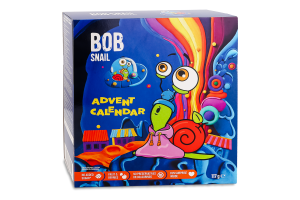 Набір цукерок із іграшками Адвент-календар Bob Snail к/у 117г
