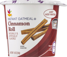Ahold Instant Oatmeal Cinnamon Roll