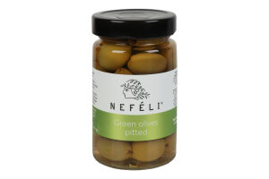 Оливки Nefeli Халкідіки зелені без кісточок