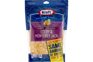 Kraft Colby & Monterey Jack Cheeses Finely Shredded