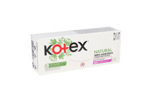 Прокладки ежедневные Экстра защита Нормал+ Natural Kotex 18шт