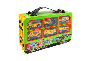 Набір іграшковий Машинки+килимок 28*19*8,5см PS004-4 Автопром