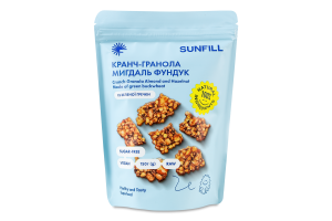 Кранч-гранола Мигдаль-фундук SunFill д/п 150г