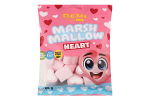 Маршмеллоу Серце D.E.M.I. м/у 60г
