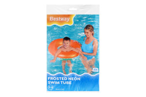 Круг плавательный d76см №36024 Frosted neon Bestway 1шт