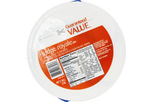 Guaranteed Value Ice Cream Fudge Royale