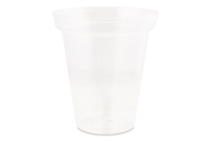 Кашпо д/горщиків д/орхідей Раунд 1,35л прозорий 14,3*8,4*16см Еталон-С