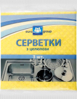 Серветки з целюлози 160х157мм Euro Group 3шт