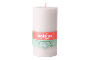 Свічка сіра 13х6.8см №103668790321 Bolsius 1шт