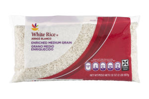 Ahold White Rice Enriched Medium Grain