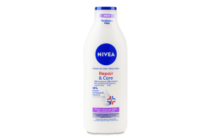 Лосьон для тела для сухой и чувствительной кожи Восстановление и уход Nivea 400мл