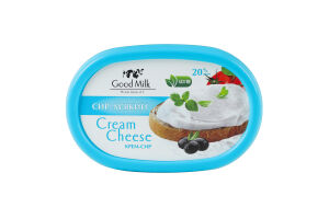 Сир 20% м'який Крем-сир Good Milk п/у 135г