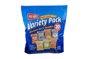 Herr's Pack a Snack Variety Pack - 20 CT