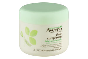 Aveeno Clear Complexion Daily Cleansing Pads - 28 CT