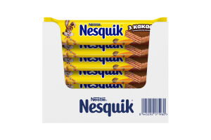 Вафли в молочном шоколаде с какао Nesquik м/у 2х13г