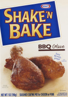 Kraft Shake 'N Bake Seasoned Coating Mix BBQ Glaze