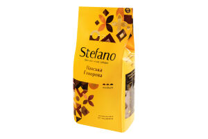 Кофе натуральный жареный в зернах Панская Гонорова Stefano м/у 900г