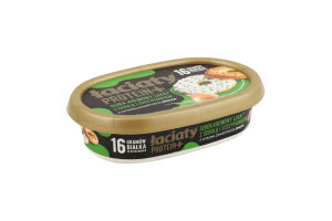 Крем-сир вершковий з протеїном та цибулею 20% 135г Laciaty