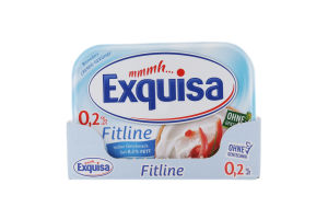 Сыр 0.2% сливочный Fitline Exquisa п/у 200г