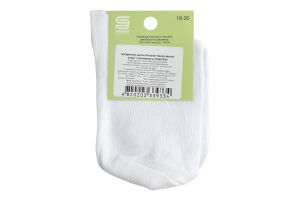 Шкарпетки дит Premier socks вис спорт білі р18-20