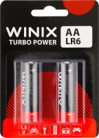 Батарейка лужна AA 1.5V LR6 Turbo Power Winix 2шт