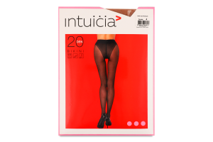 Колготи жіночі Bikini Premium тілесні 20ден р.4 Intuicia