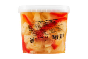 Капуста цветная маринованная Повний Кошик ведро 1кг